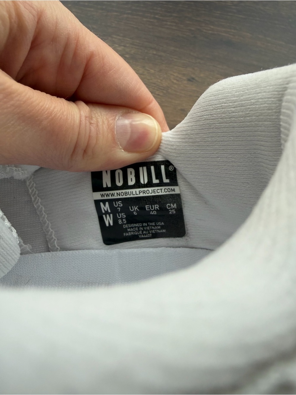 NOBULL Women's Drive Mesh Sneakers White Size 8.5 - Picture 2 of 9